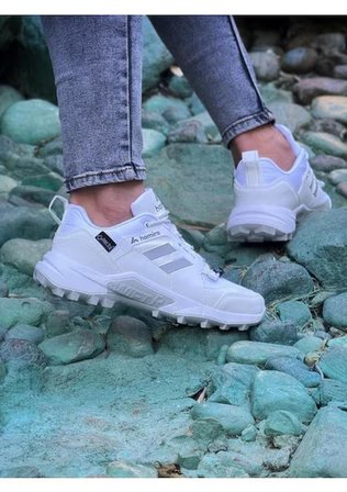 Zubiy Unisex Poli Taban Su Geçirmez Kışlık Spor Ayakkabı - Beyaz Renk