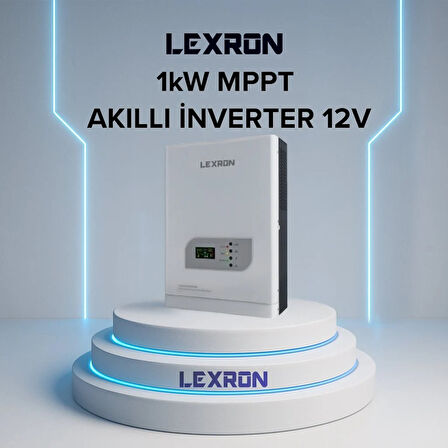 Lexron 1KW MPPT 12V Akıllı İnverter