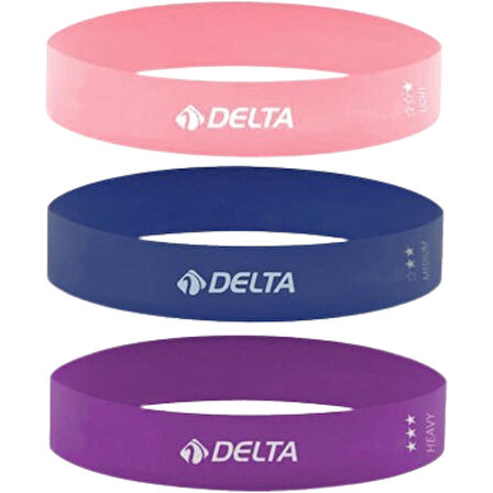 Delta HMT931 Aerobik Bandı 3'lü Set