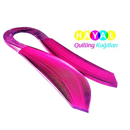 Hayal 5mm Nar Çiçeği Renk Quilling Kağıdı - 100'lü