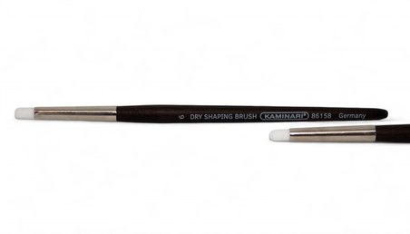 Kaminari Drybrush Sentetik Beyaz Oval Uç No:6