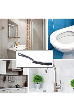 Çok Fonksiyonlu El Tipi Derz , Tencere , Lavabo , Cam Boşluğu , Panjur Vb. Temizlik Fırçası (2 Adet)
