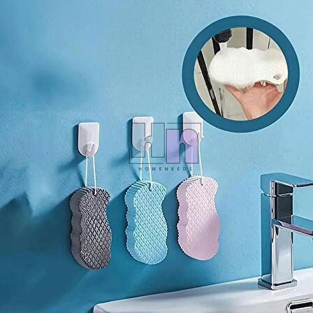 Banyo Vücut Duş Süngeri - Ekstra Yumuşak Sihirli Vücut Masaj Fırçası ve Banyo Lifi