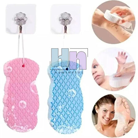 Banyo Vücut Duş Süngeri - Ekstra Yumuşak Sihirli Vücut Masaj Fırçası ve Banyo Lifi