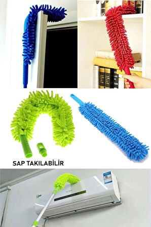 Makarna Bükülebilen Esnek Mikrofiber Toz Alma Püskülü