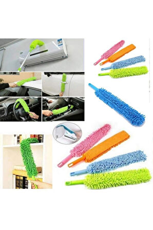 Makarna Bükülebilen Esnek Mikrofiber Toz Alma Püskülü