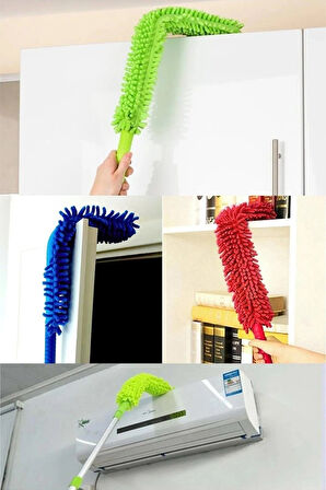 Makarna Bükülebilen Esnek Mikrofiber Toz Alma Püskülü