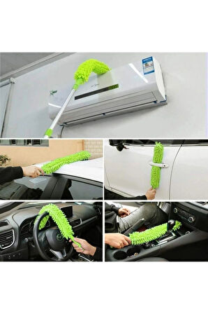 Makarna Bükülebilen Esnek Mikrofiber Toz Alma Püskülü