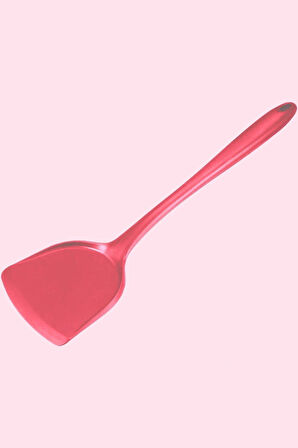Geniş Uçlu Silikon Spatula Ultra Sert, Yüksek Isıya Dayanıklı ve Yapışmaz(Gri)
