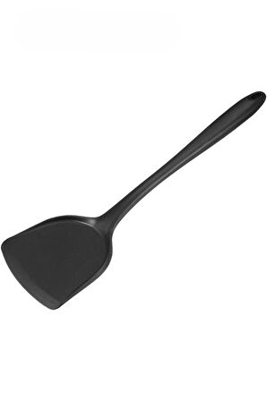 Geniş Uçlu Silikon Spatula Ultra Sert, Yüksek Isıya Dayanıklı ve Yapışmaz(Kırmızı)