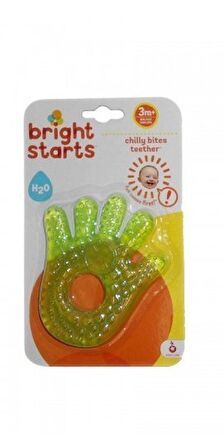 Bright Starts El Şeklinde Sulu Dişlik - Yeşil