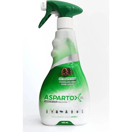 ASPARTOX CAM KOKULU SPREY HAŞERE İLACI 400 ML