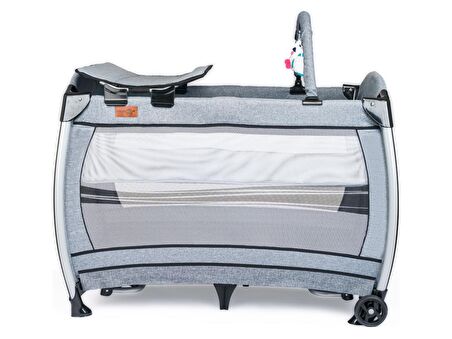 Comfymax Power Park Yatak Oyun Parkı 70x110 - Steel Grey