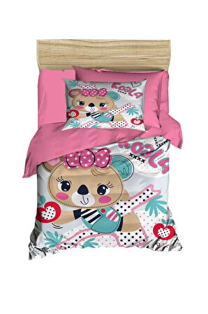 Dijital Baskılı 3d Pamuklu Yenidoğan Bebek Nevresim Takımı Baby Koala