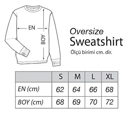 Big Bros Oversize Sweatshirt Kırmızı