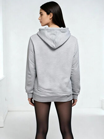 Chill Like Snoopy Unisex Sweatshirt Gri