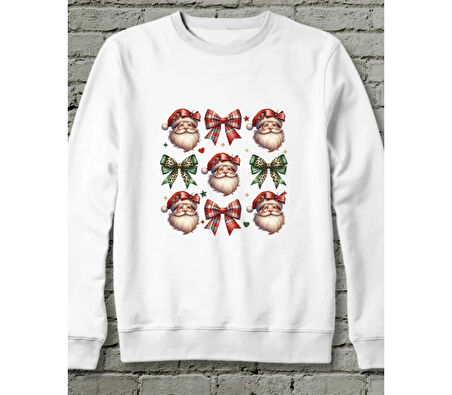 Retro Christmas Santa Sweatshirt