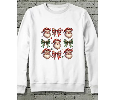 Retro Christmas Santa Sweatshirt