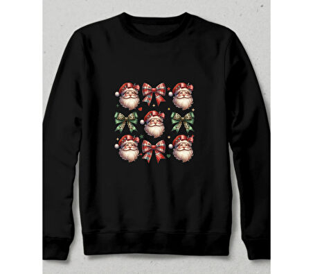 Retro Christmas Santa Sweatshirt