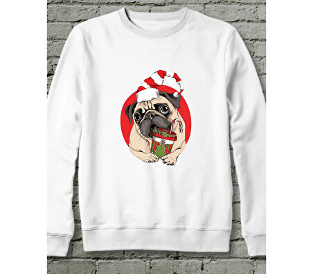 Santa, I’ve been paws-itively good this year! Sweatshirt