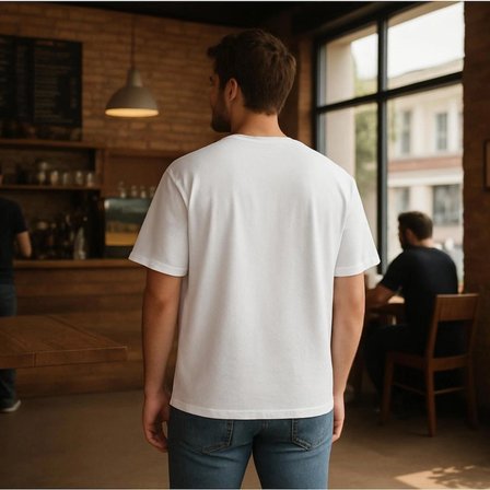 No Drama Llama Oversize T-Shirt – Cool Lama Kulübü Beyaz