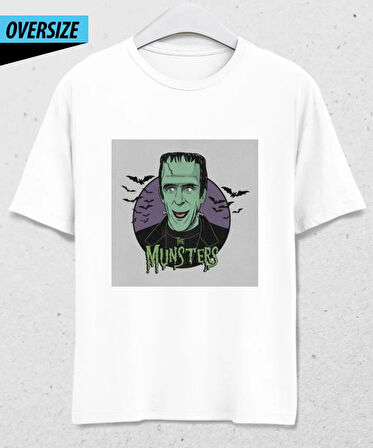 Şaşkın Frankenstein Oversize T-Shirt