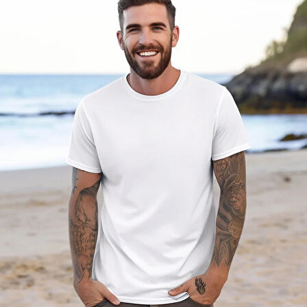 NYC Citizen 1983 – Şehir Ruhunu Üzerinde Taşı T-Shirt Beyaz