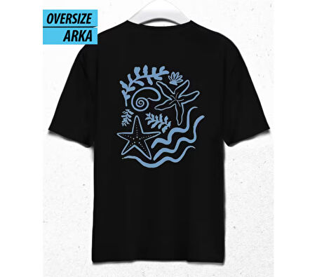 Ocean Glow T-shirt Siyah