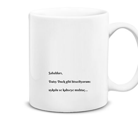 Daisy's Mornings Cup: Uykulu ve Kahveye Muhtaç!