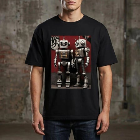 Zamansız Mekanik – Geleceğin Aşkı, Bugünün Hikayesi! Oversize T-Shirt Siyah