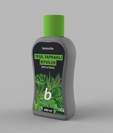 BOTANİKA YEŞİL YAPRAKLI BİTKİLER BİTKİ BESİNİ 600ML