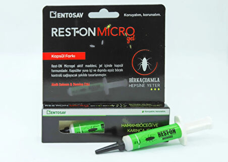 RESTONMİCRO ENTOSAV HAMAMBÖCEGİ VE KARINCA JELİ 5 GR