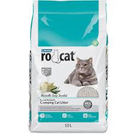 ROCAT NATUREL MARSEİLLE SABUN KOKULU KEDİ KUMU 10 LT