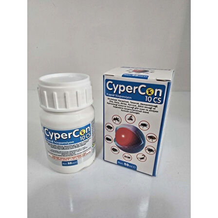 Cypercon 10 CS Kokusuz Haşere Öldürücü | 50 ml