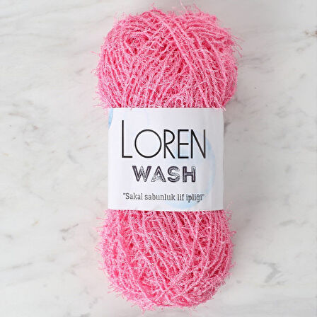  Wash Pembe El Örgü İpi - R103 - 34023