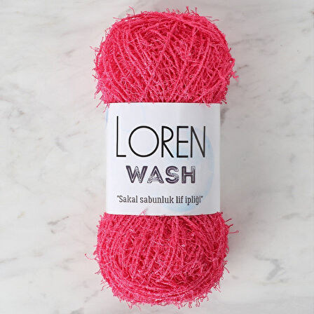  Wash Fuşya El Örgü İpi - R100 - 34024