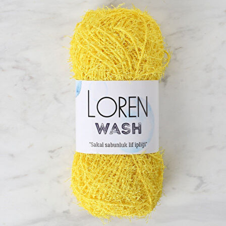  Wash Sarı El Örgü İpi - R002 - 34036
