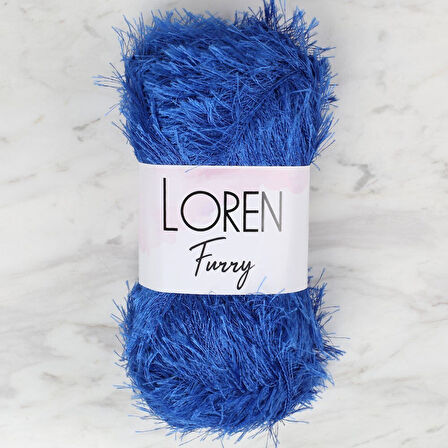 Furry Saks Mavisi El Örgü İpi - RF004 - 34043