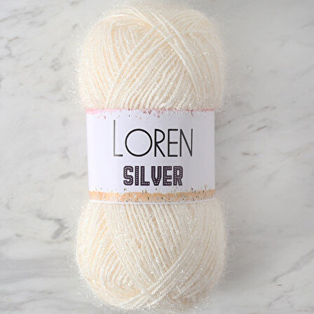  SILVER BEYAZ EL ÖRGÜ İPİ - RS0064 - 34070