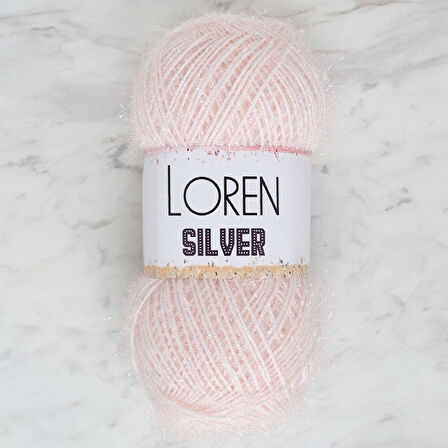  Silver Toz Pembe El Örgü İpi - RS0062 - 34072