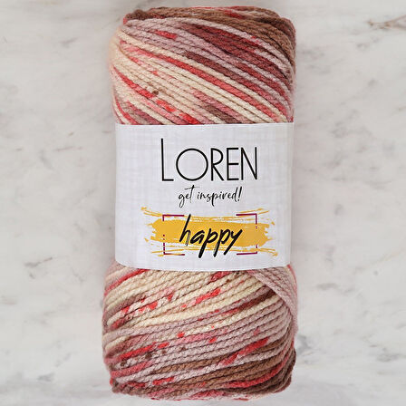  Happy Ebruli El Örgü İpi - RH002 - 34287