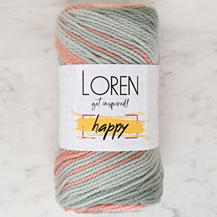  Happy Ebruli El Örgü İpi - RH013 - 34298
