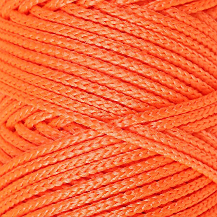 Macrame Neon Turuncu El Örgü İpi - L113