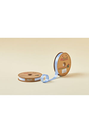 Biye Saten Katlı 052 Koyu Mavi 2 cm 25 Metre %100 Polyester