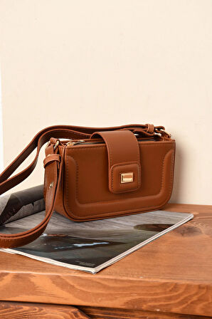 Kadın Şık Tasarımlı Omuzdan Asmalı Ayarlanabilir Kaliteli İşçilikli Çanta