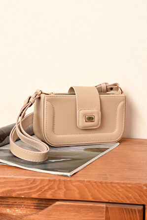 Kadın Şık Tasarımlı Omuzdan Asmalı Ayarlanabilir Kaliteli İşçilikli Çanta