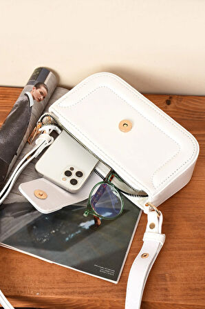 Kadın Şık Tasarımlı Omuzdan Asmalı Ayarlanabilir Kaliteli İşçilikli Çanta