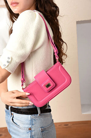 Kadın Şık Tasarımlı Omuzdan Asmalı Ayarlanabilir Kaliteli İşçilikli Çanta