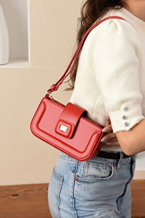 Kadın Şık Tasarımlı Omuzdan Asmalı Ayarlanabilir Kaliteli İşçilikli Çanta