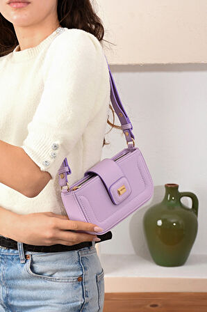 Kadın Şık Tasarımlı Omuzdan Asmalı Ayarlanabilir Kaliteli İşçilikli Çanta